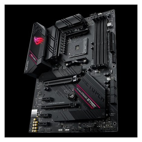 Asus ROG STRIX B550-F GAMING Gniazda pamięci 4 Chipset AMD B ATX DDR4 Gniazdo procesora AM4 Rodzina procesorów AMD - 3